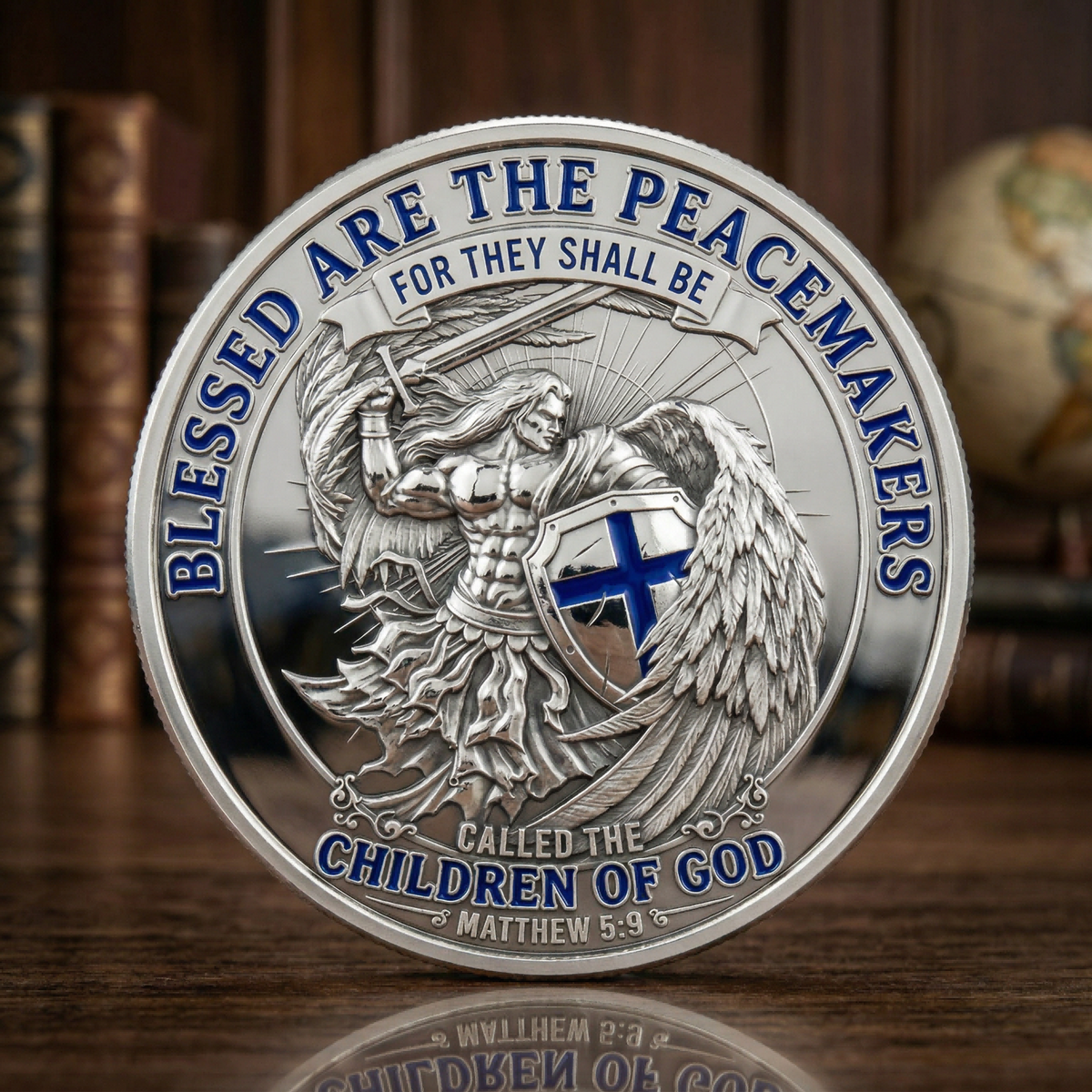 Sacred Service – Peacemaker Tribute Coin – image 2