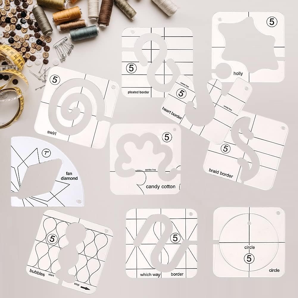 StitchGuide – Free Motion Garment Ruler Set – image 16