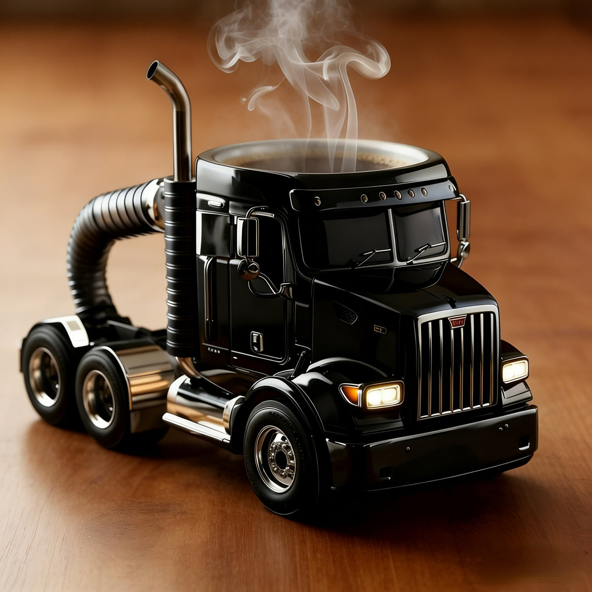 RoadKing Mug – Semi Truck Coffee Experience – Black / Buy 1
