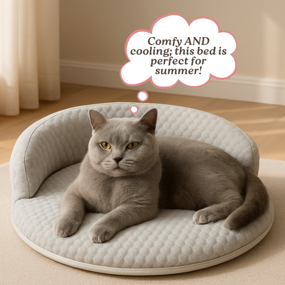 PurrBreeze – Orthopedic Cat Sleep Bed – image 7