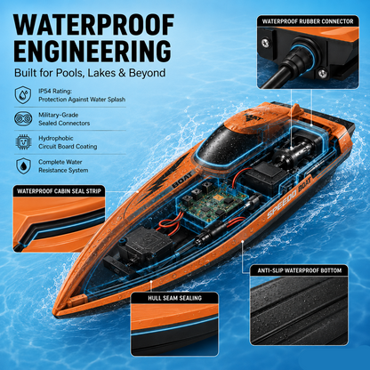 RapidWave – Water Racing RC Boat – image 4