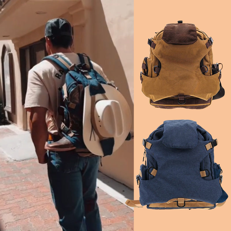 RodeoTrail – Rugged Cowboy Style Travel Backpack Bag – image 4