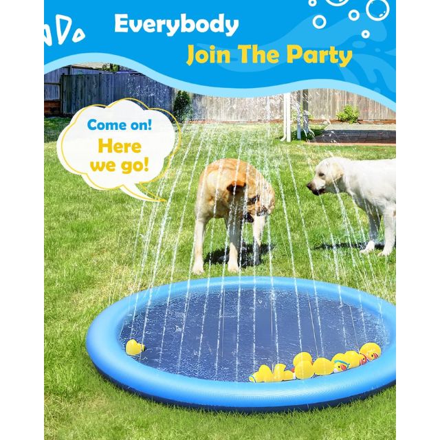 PupSprinkle – Cooling Water Splash Pad – image 4