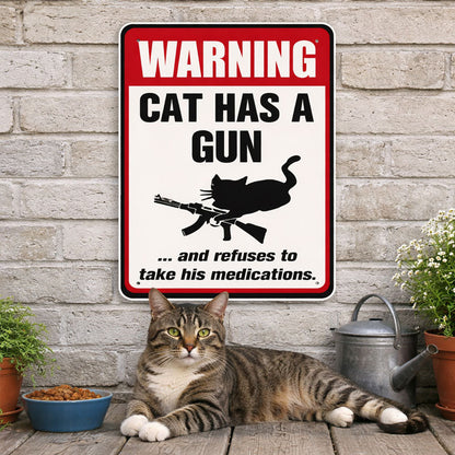 WittyGuard – Funny Dog Warning Sign – image 4