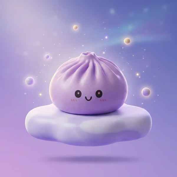 SoftCore – Glitter Sensory Squishy Toy – Purple