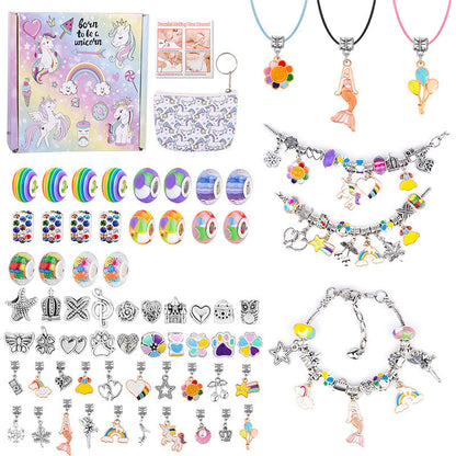Charmella – Girls Charm Bracelet Making Kit – Colorful-Upgraded