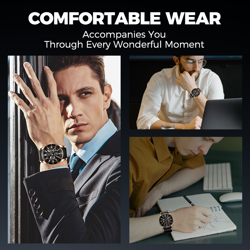 TimeForge – Rugged Men’s Multifunction Watch – image 4