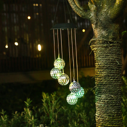 LunaBreeze Chime – Weatherproof Solar Garden Light Charm – image 4