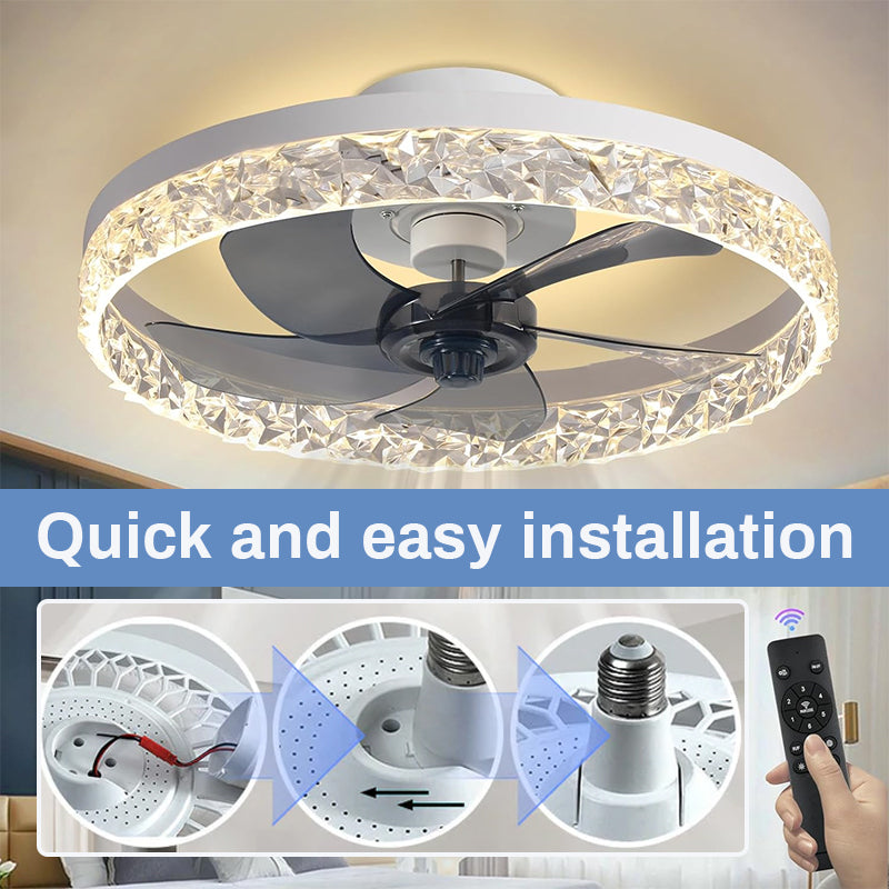 NightBreeze – Quiet Ceiling Light Fan – image 4