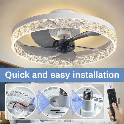 NightBreeze – Quiet Ceiling Light Fan – image 4