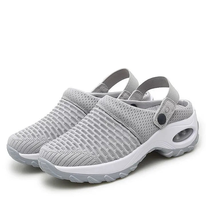 VistaWalk – Pressure-Reducing Orthopedic Clogs – Grey / 5.5