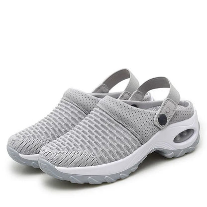 VistaWalk – Pressure-Reducing Orthopedic Clogs – Grey / 5.5