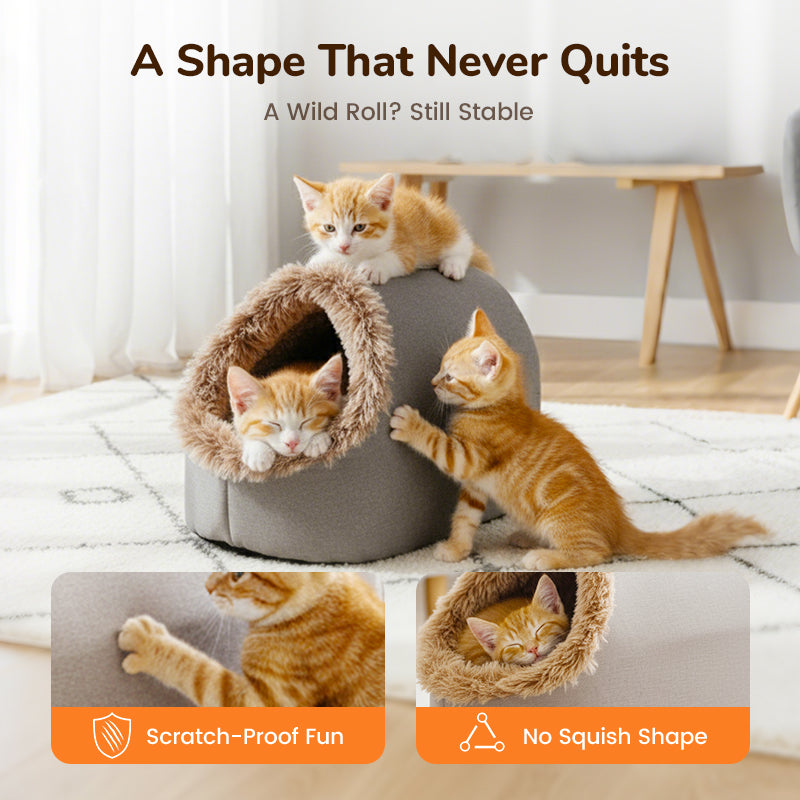 CozyPaws – Warm Retreat Pet Bed – image 3