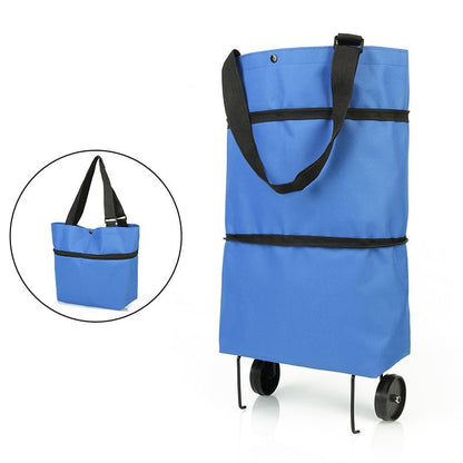 EcoFold – Shopping Bag Folding Green Bag – Blue