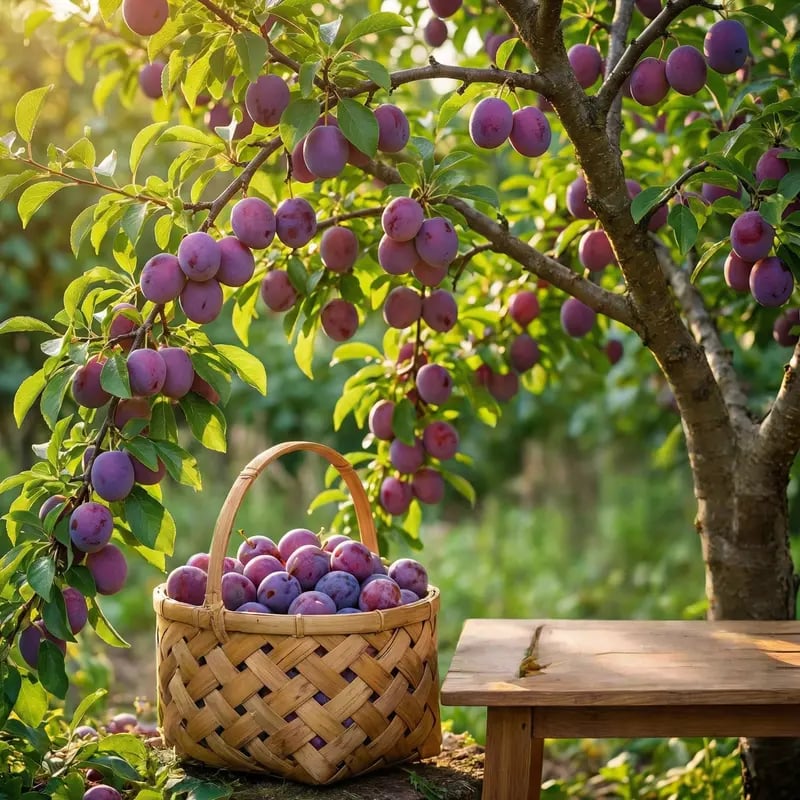 PureHarvest – Heirloom Non-GMO Grafted Plum Tree Sapling – image 4