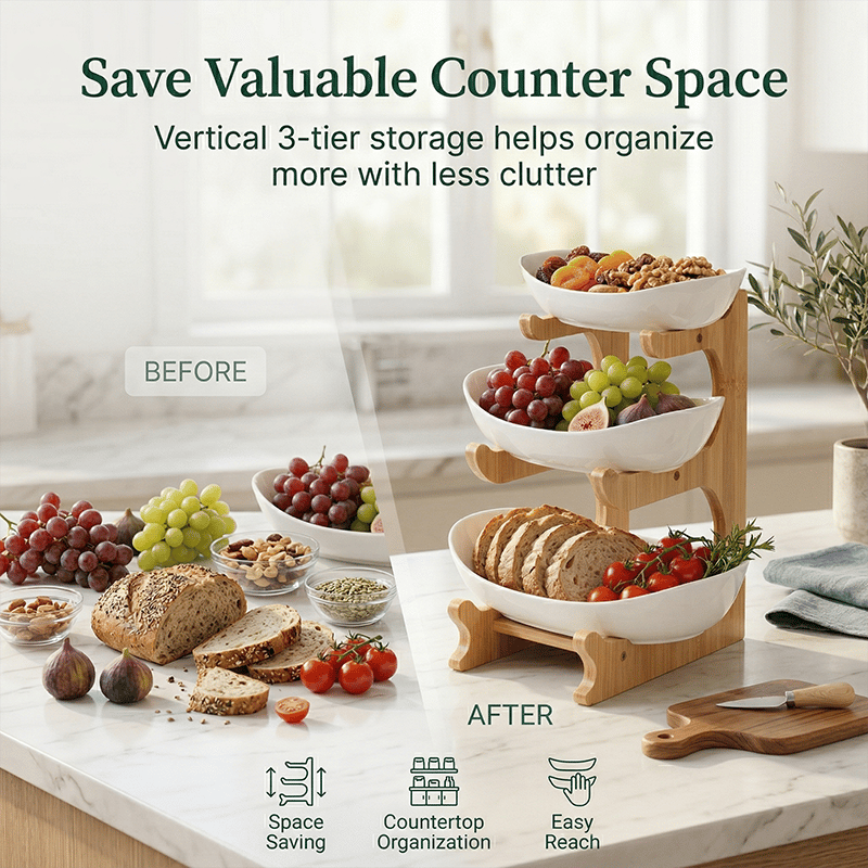 OrganiMax – 3 Tier Kitchen Counter Organizer – image 2