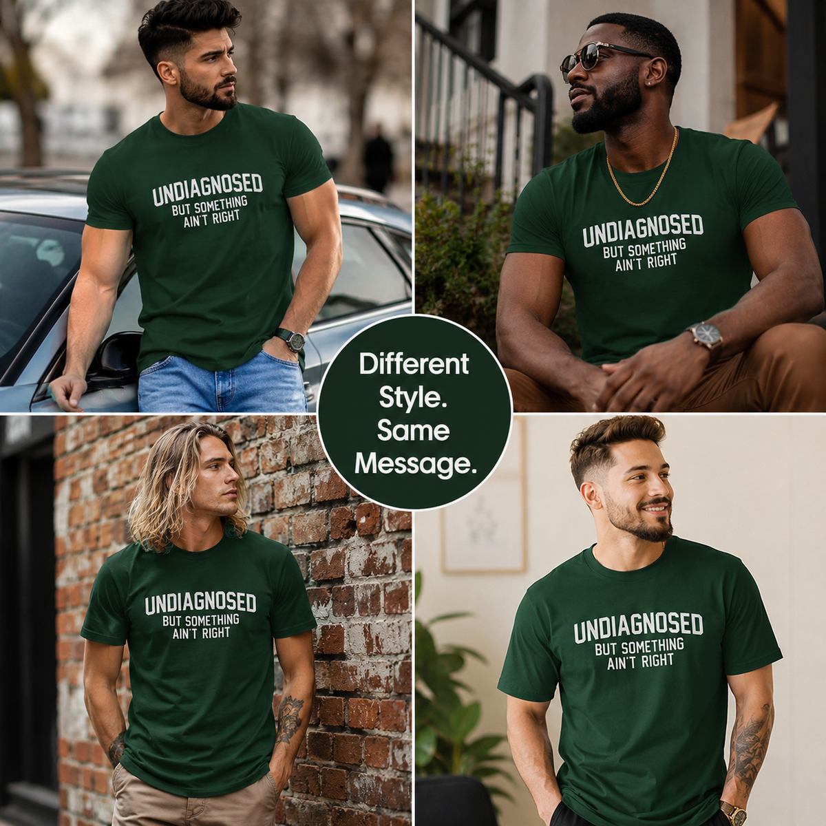 MoodThread – Undiagnosed Humor Graphic T-Shirt – image 6