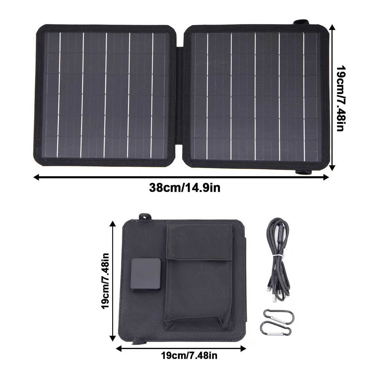 EcoSun – Solar Powered Folding Travel Bag – image 7