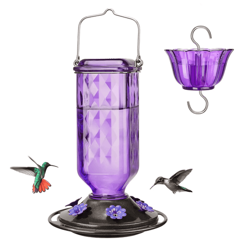 BloomNest – Hummingbird Nectar Feeder – PURPLE