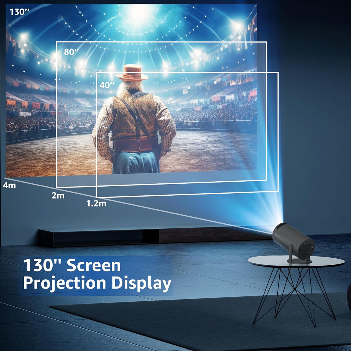 SkyBeam - Wireless Smart Game Projector – Big Screen Fun Anywhere – image 12