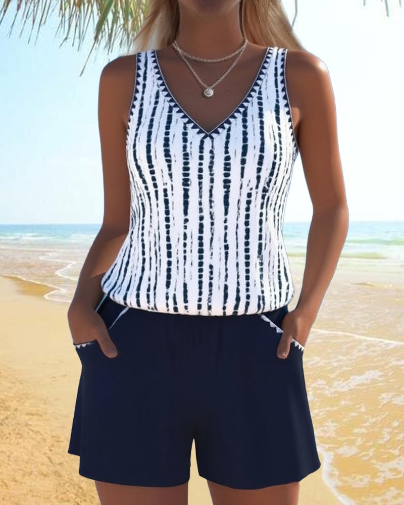 CoastalEase Tankini – Vacation Swimwear – image 5