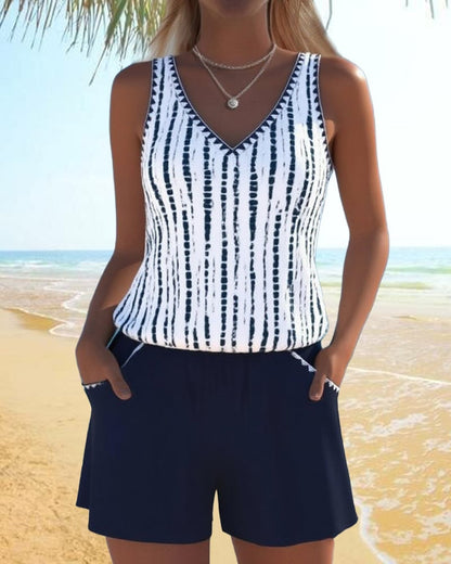 CoastalEase Tankini – Vacation Swimwear – image 5