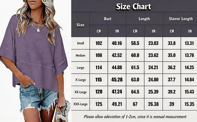 PureEase – Oversized Crewneck Comfort Summer Top – image 26