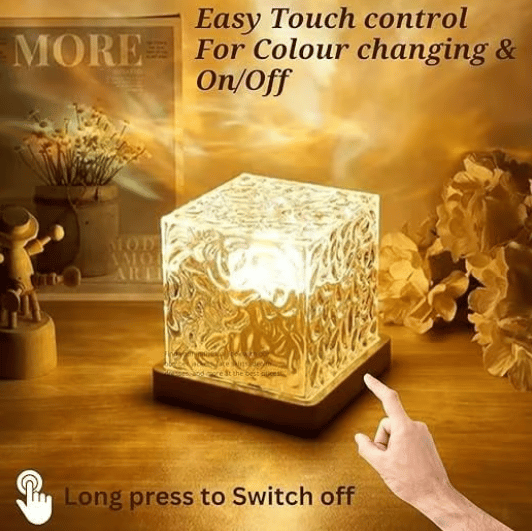 AuroraGlow – Borealis Night Light Projector – Water ripples / Plug-in model