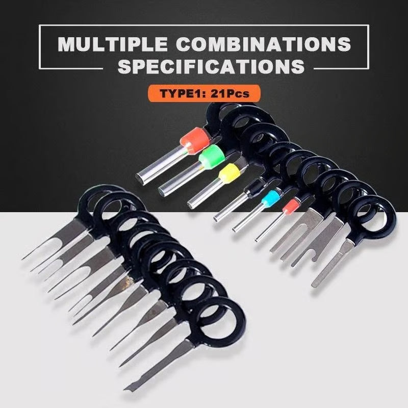 WireEase – Professional Terminal Removal Tool Kit – 21 PCS SET