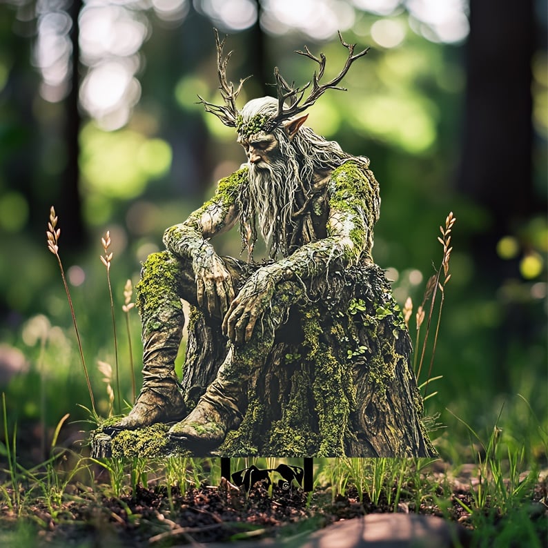 MysticBloom - Elegant Enchanted Garden Stakes – Forest Elf
