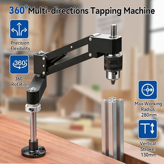 TapXpress – Light Duty Electric Drill Tapping Stand – image 7