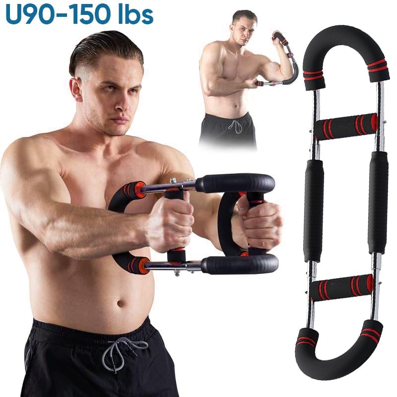CoreTwist – Full Upper Body Strength Training Tool – Value Pack Black & Red - Strength approx 90-150lbs For Advanced Users & Athletes