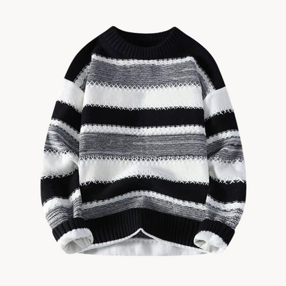 Ellis Crew Neck Sweater – Black / XS