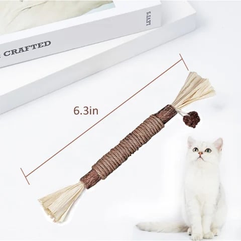 AuraStick – Natural Silvervine Cat Chew Toy – M(6.2 inches) / BUY 1