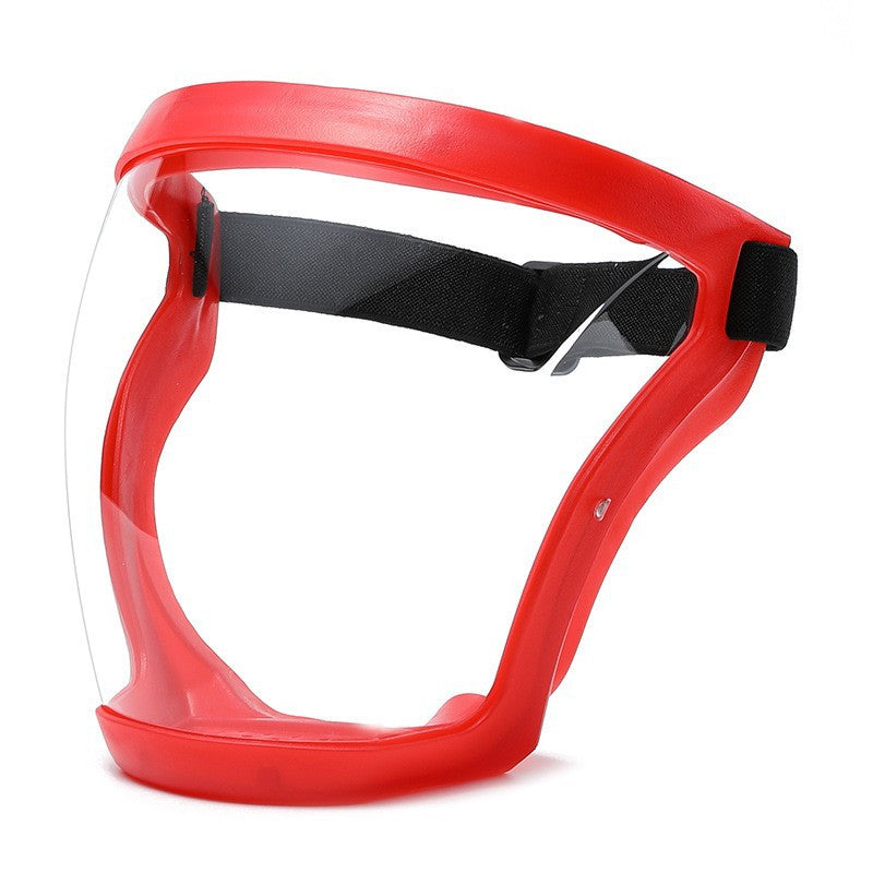 ClearGuard - Anti-Fog Full Face Shield – Red