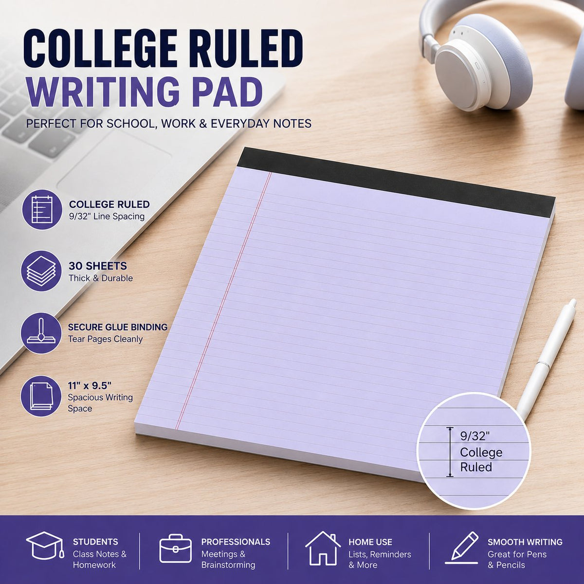 WriteEase – Double-Sided Legal Pad for Organized Notes – image 11