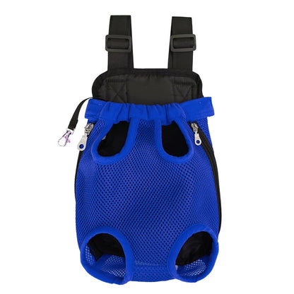 PawVoyage – Pet Travel Leg-Out Backpack – Blue / S (less than 5.5 pounds)/( <2.5KG)