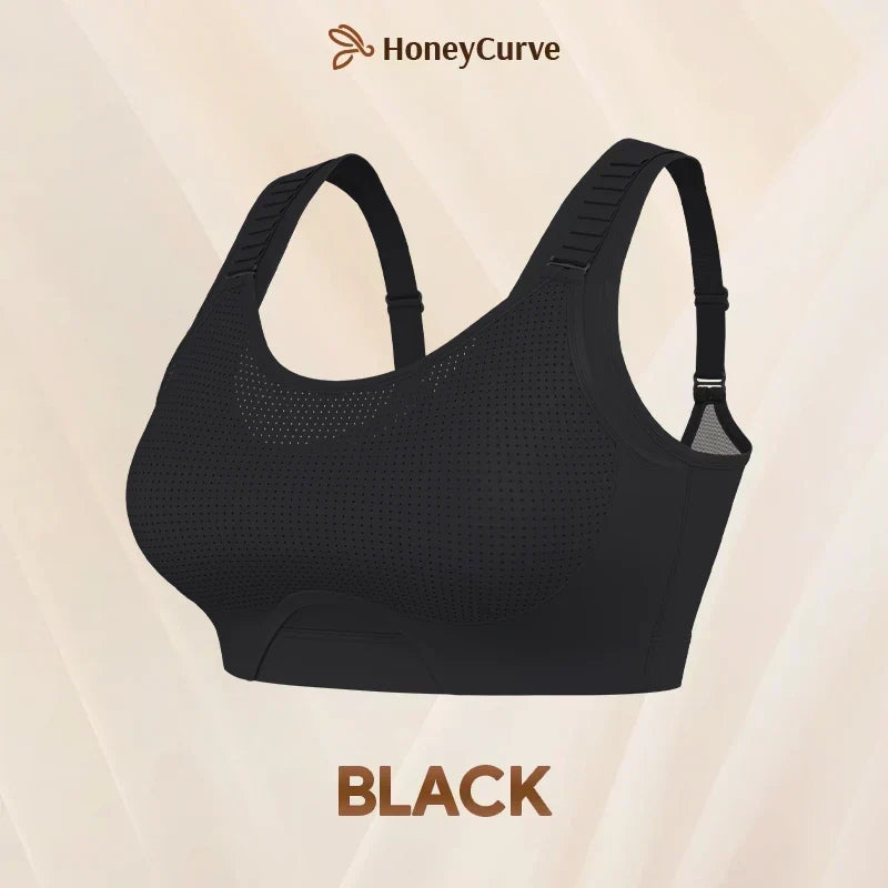 CurveCharm Pro – Soft Lift Comfort Bra – Black / 30