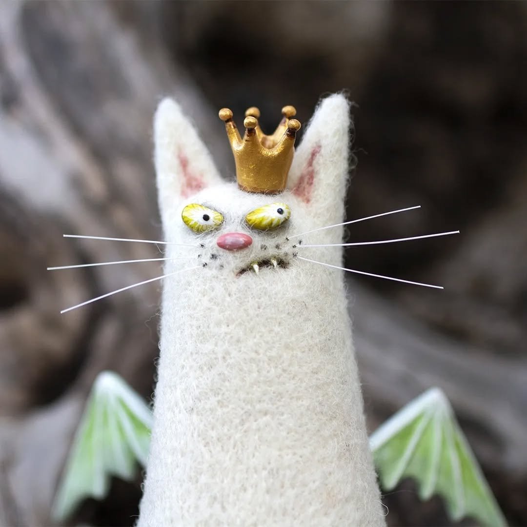 CurioCat - Soft Wool Figurine – image 13
