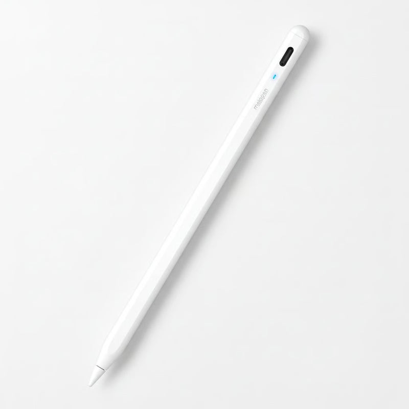 PixelGlide – Magnetic Palm Rejection iPad Stylus – White