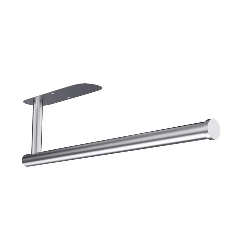 PureSteel – Elegant Wall Roll Holder – Silver / Buy 1