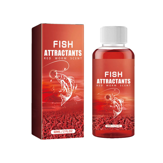 AquaBite – Red Worm Liquid Fishing Bait – 1 Pack