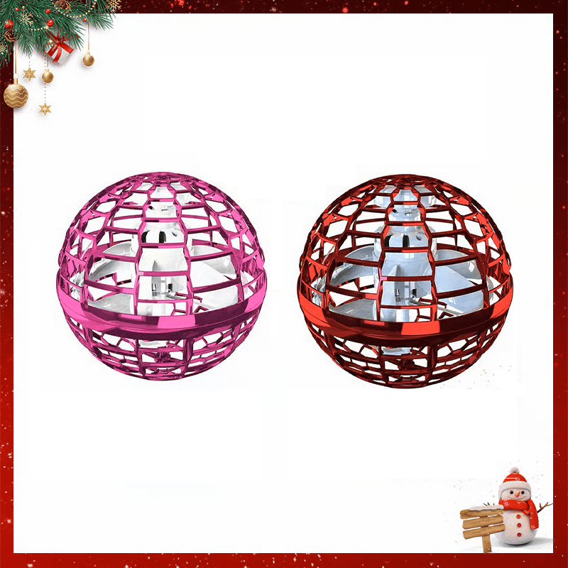 FloatKick – Indoor Air Soccer Ball – Pink+Red