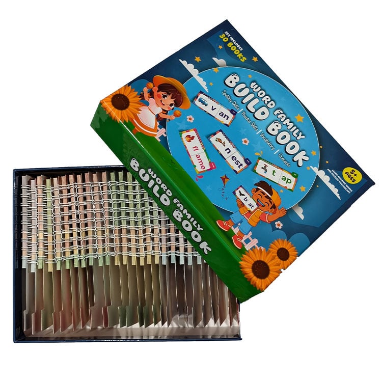 SmartSteps – Early Learning Phonics Flip Book Set – Blue / Buy 1 Set （30 Books）