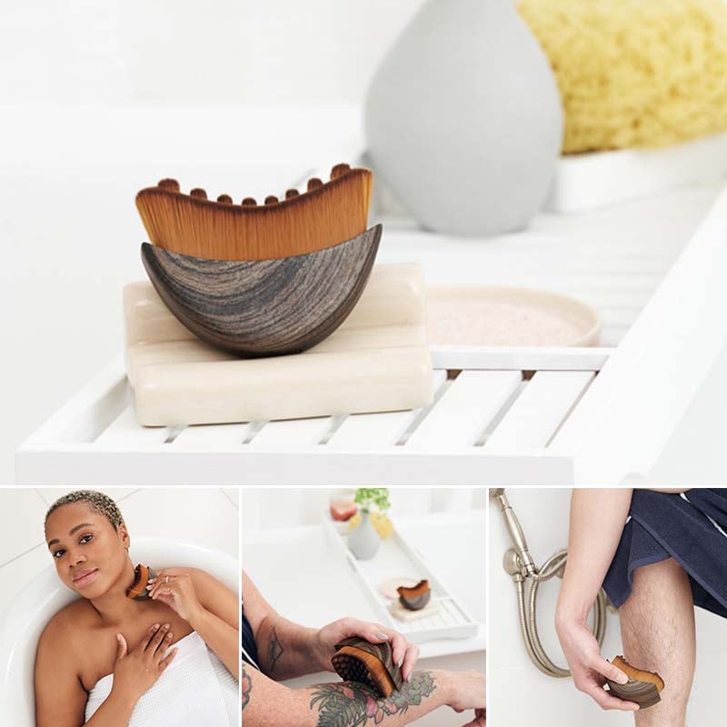 GlowSweep – Lymphatic Dry Body Brush – image 2