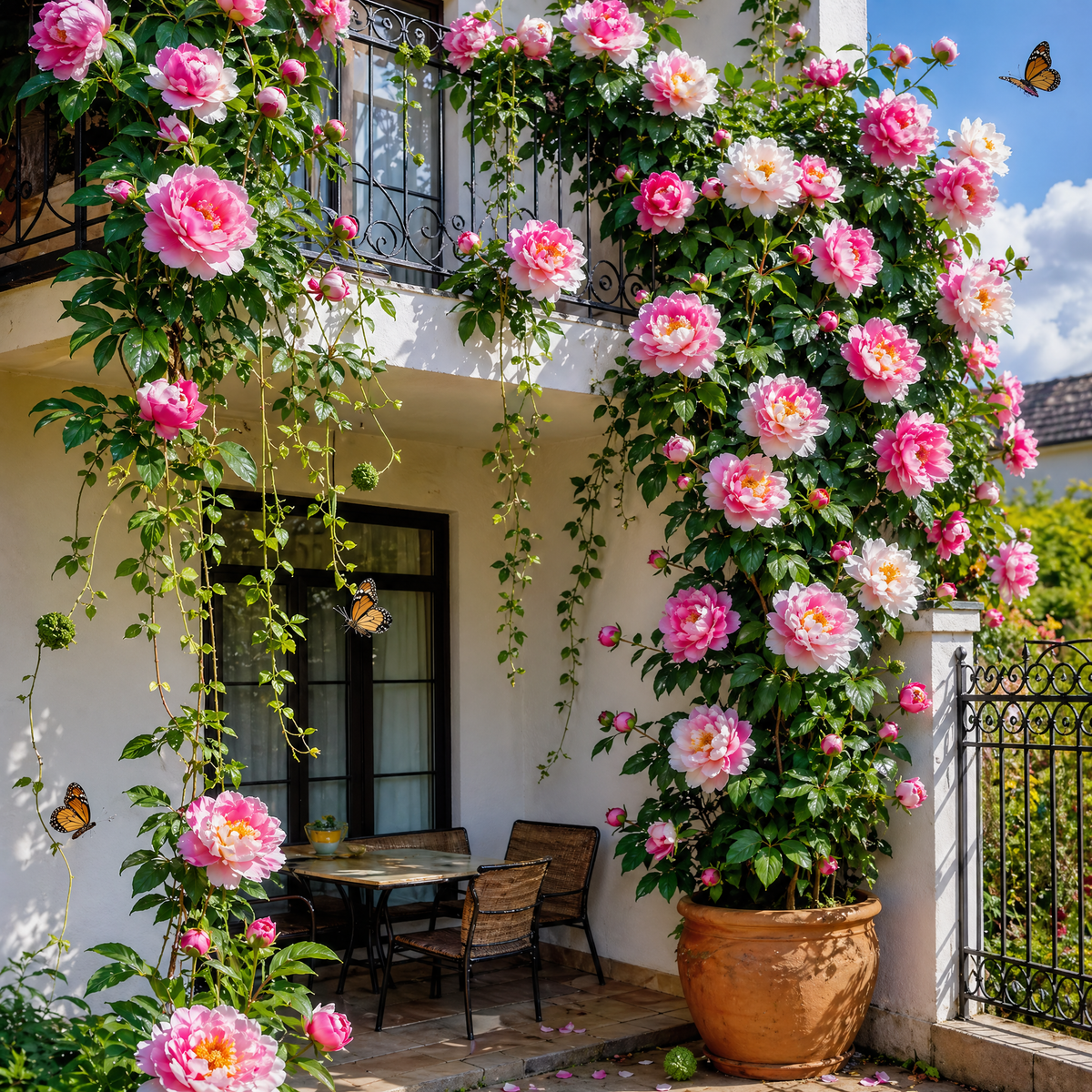 Rare Climbing Peony BulbsBig Full Blooms, Cold Hardy Perennial, Easy to Grow Garden Favorite – image 29