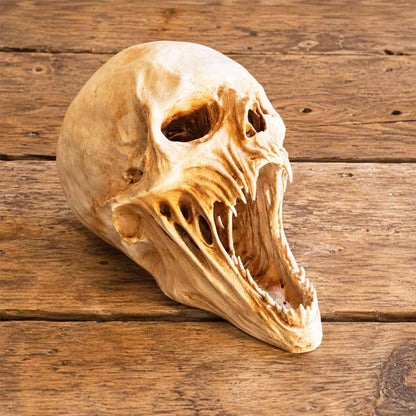 DreadHollow – Skull Collector Sculpture – Bone / BUY 1