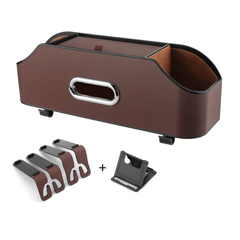 AutoNest – Multi-Function Car Organizer – Brown