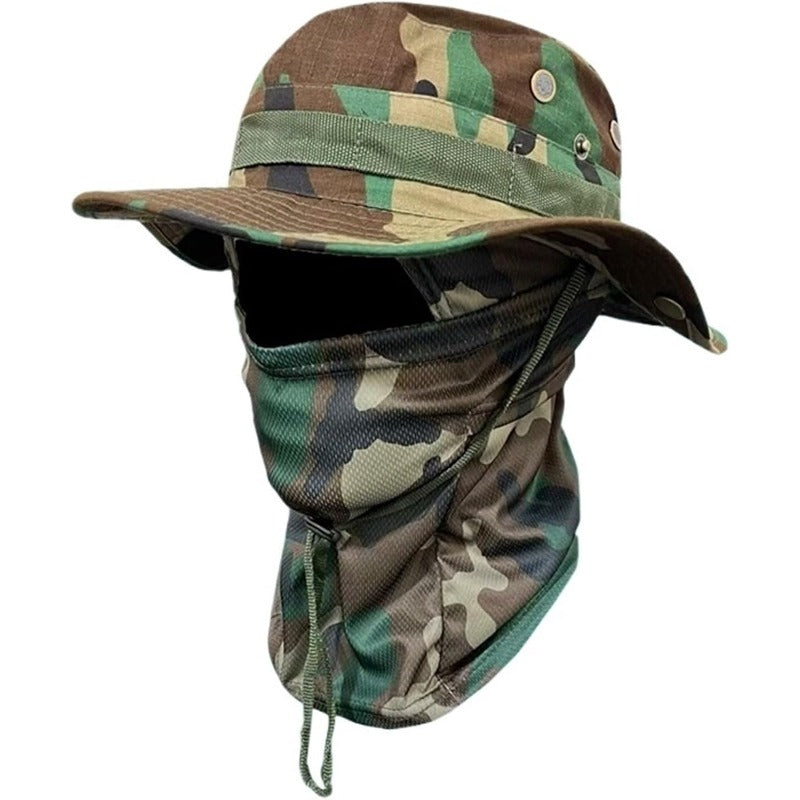 AirTrek – Breathable Mesh Tactical Hat – Jungle Camo
