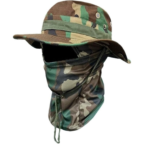 AirTrek – Breathable Mesh Tactical Hat – Jungle Camo